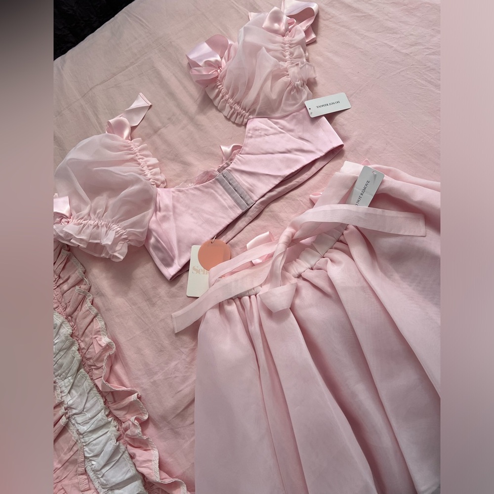 Selkie The Baby Soft Poet bralette and skirt set - Picture 10 of 10